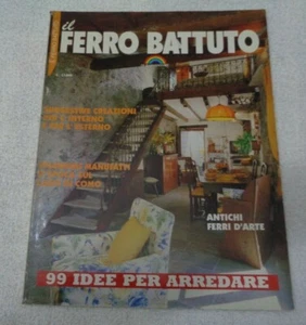 99 WROUGHT IRON FURNITURE IDEAS MAGAZINE BAY EDITION NO. 10/11 - 1998 - Picture 1 of 2