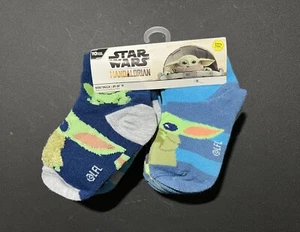 10-Pair STAR WARS Toddler Boys Size 2T-3T Ankle Socks • The Mandalorian - Picture 1 of 5