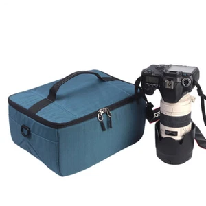 Large Camera Bag Insert Protective Case Organizer Dividers For Canon Nikon Sony - Picture 1 of 14