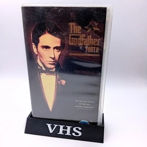 THE GODFATHER PART II VHS TAPE - RARE RETRO MOVIE VINTAGE FILM 1997 - Picture 1 of 5