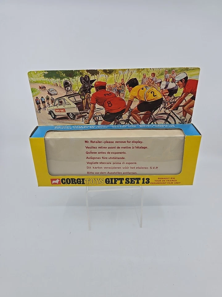 Corgi Gift Set 13 Renault 16 Tour De France In Original Box - Very Near Mint - Image 1 of 4
