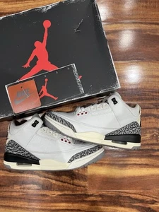 Size 7.5 - Jordan 3 Retro Mid White Cement Reimagined DN3707-100 SHIPS ASAP ✈️ - Picture 1 of 9