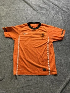 Camiseta de fútbol Holanda naranja Sudáfrica 2010 Copa Mundial Nike Dri Fit KNVB - Imagen 1 de 10