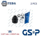 Produktbild - 780176 CV JOINT BOOT KIT PAIR FRONT RIGHT LEFT WHEEL SIDE GSP 2PCS FOR SEAT LEON