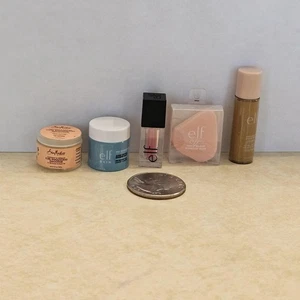 Zuru Mini Brands ULTA lot e.l.f. Hydrating Gloss Concealer Powder Puff Shea - Picture 1 of 2