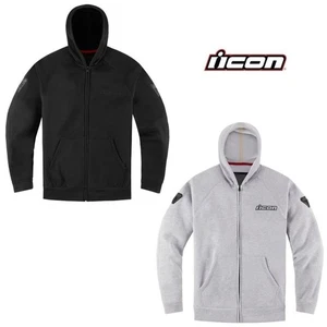 2024 Icon Uparmor Street Motorcycle Offroad Hoodie - Pick Size - Foto 1 di 8