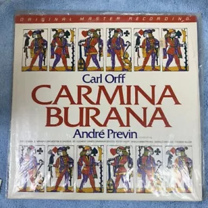 Carl Orff, André Previn, Carmina Burana SEALED Original Master Recording - Picture 1 of 2