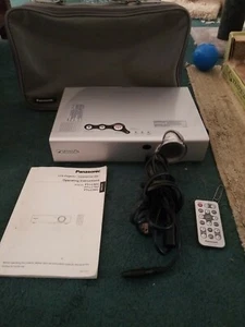 Panasonic projector lcd remote case tested works digital condition pt-lc55u - Picture 1 of 7