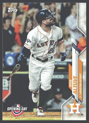 2020 Topps Opening Day #89 Jose Altuve - Image 1 of 2
