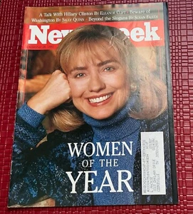 Newsweek Magazine: Women of the Year, Hillary Clinton. December 28. 1992 - Picture 1 of 2