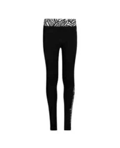 Champion Big Girls Zebra Print Script Legging Size X-Large - Picture 1 of 4