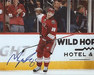 Mikkel Boedker Signed 8x10 Photo Arizona Phoenix Coyotes Autographed COA B - Picture 1 of 1
