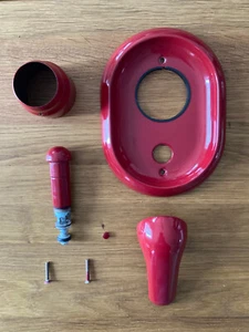 Ideal Standard Ceralux Badewanne Fertimontage Set rot gebraucht - Bild 1 von 2
