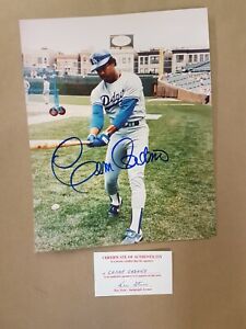 Cesar Cedeno Autograph Photo 8x10 Signed SPORTS Baseball COA