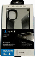 Speck Presidio Grip iPhone 11 Case Marble Grey/anthracite Grey