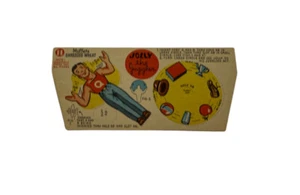 Cereal de trigo triturado Muffets de 1950 Premium Jolly the Juggler Nuevo de Lote Antiguo - Imagen 1 de 2