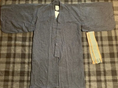 Visvim Yukata - Size 4 - Wool / Silk / Linen 2017 - Blue - eBay Authenticated - Image 1 of 4