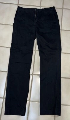 Брюки прямые Old Navy для мальчиков размер 16 черные хаки регулируемая талия хлопок - Изображение 1 из 4