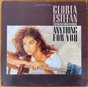 GLORIA ESTEFAN - ANYTHING FOR YOU 1st UK Press 1988 LP VG+ - Picture 1 of 7