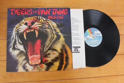 TYGERS OF PAN TANG "WILD CAT" LP 12" VINYL VG++ INNER 1980 MCA GERMANY [85] - Image 1 of 4