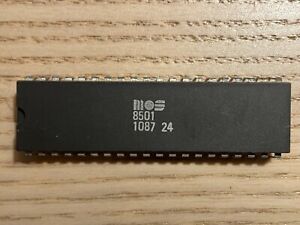 MOS 8501 CPU Chip, Microprocessor for Commodore 16/116/plus/4, Tested Genuine