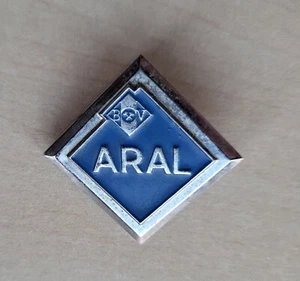Vintage ARAL Petrol Station brooch Oil Fuel pin badge - Picture 1 of 2