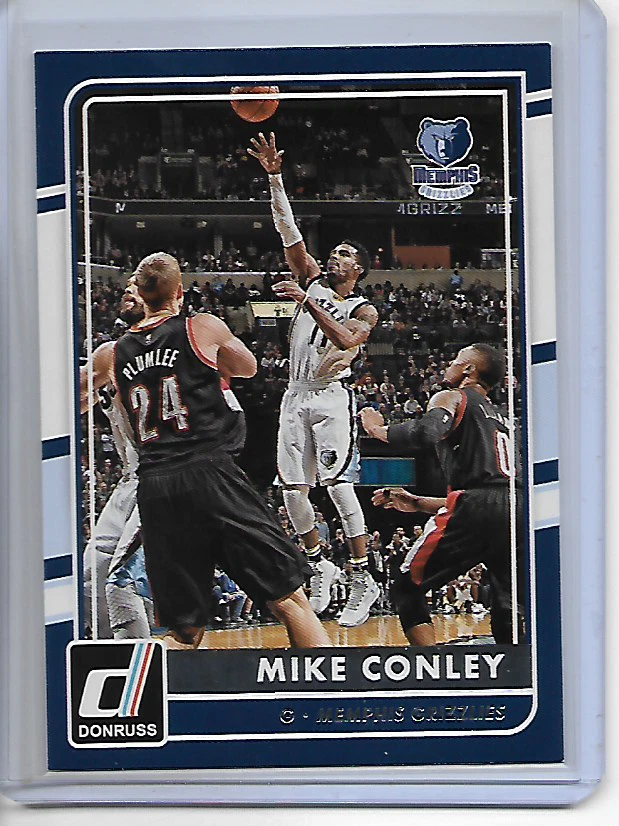 2015-16 Donruss Mike Conley Base Card - Image 1 of 1