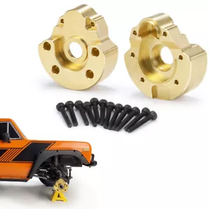 4X Heavy Duty Weight Front Rear Axle Brass Portal Cover For Redcat GEN8 RC Car - Picture 1 of 10