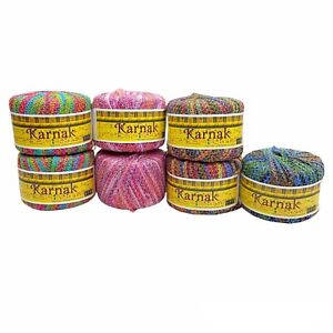 Karnak Yarn Bundle 103 Yds Each - Color 3004, 3019, 3032, 3034 Made In Italy