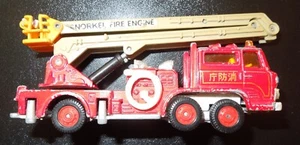 TOMICA DANDY - Snorkel Fire Engine No 37 - Made in Japan - Loose - Picture 1 of 12