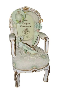 The Unique Collection 3D Stuhl viktorianisch, Shabby Chic Stil mit Bildergestell - Bild 1 von 5