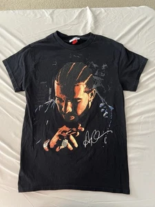 Rare Drake vs Lamar Feud Rap T-Shirt Size Small Black Hip Hop Graphic Face - Picture 1 of 9