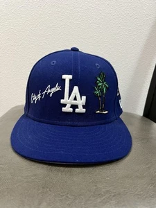 City Of Angels Dodger Market Fitted Hat 7 1/8 - Picture 1 of 6