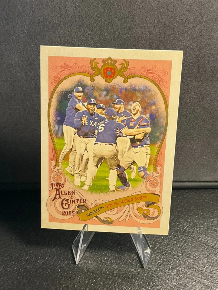 Topps Allen & Ginter Sweet Victory SV-3 2025 Jonah Heim, Texas Rangers Foto 1 de 1