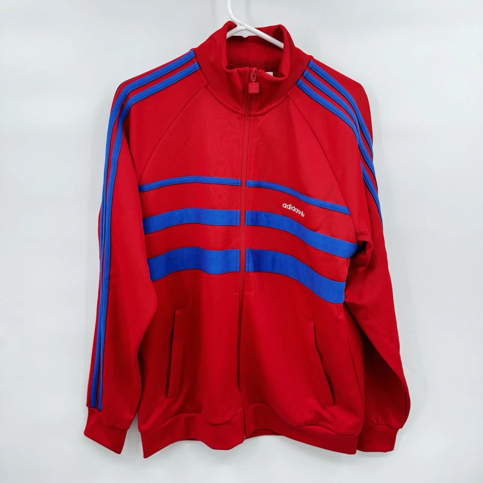 Adidas Originals Adicolor The First Track Jacket Mens Medium Red IX9623