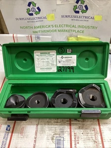Greenlee 7304 Knockout Punch & Die Set For 2 1/2"-4" Conduit Size ED4U 4070-3 - Picture 1 of 6