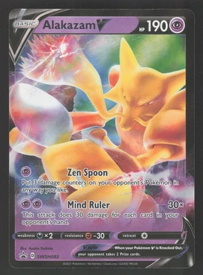 Alakazam V SWSH083 Promo Pokemon SWSH: Sword & Shield Promo Cards - Image 1 of 2