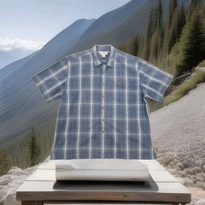 Camisa Carhartt Hombre Talla XXL S154DBL Azul Cuadros Ripstop Camisa Bolsillo Frontal - Imagen 1 de 14