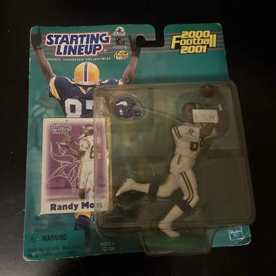Figura de alineación inicial Randy Moss Vikings 2000-2001 Foto 1 de 2