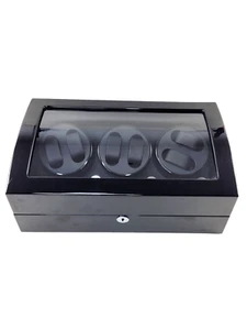 Piano Black 13 Total Slots With 6 Slot Watch Winder For Automatic Watches AS IS - Picture 1 of 12