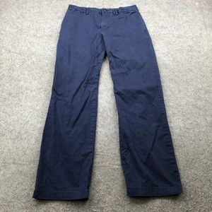Polo Ralph Lauren Pants Boys 14 Blue Classic Fit Flat Front Casual Chino - Picture 1 of 8