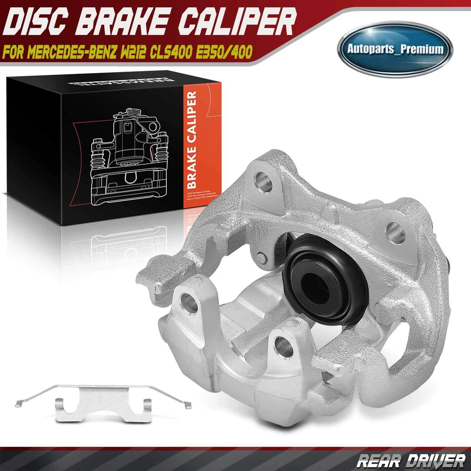 1x Pinza de freno de disco trasera izquierda con soporte para Mercedes-Benz W212 CLS400 E350/400 Foto 1 de 4