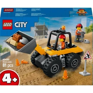 LEGO City Yellow Construction Wheel Loader 60450 Toy Building Kit 81 pcs - Picture 1 of 6