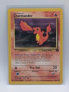2000 POKEMON TEAM ROCKET 50/82 CHARMANDER - Picture 1 of 1