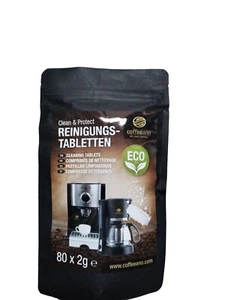 Coffeeano 80 pastillas limpiadoras ECO para cafeteras y cafeteras - Imagen 1 de 2