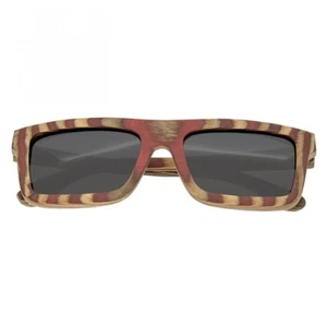 Spectrum Parkinson Cherry Zebrawood Polarized Unisex Sunglasses 121BK - Picture 1 of 3