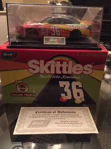 New 1997 Revell 1:24 Diecast NASCAR Derrike Cope Skittles Pontiac Grand Prix #36 - Picture 1 of 11
