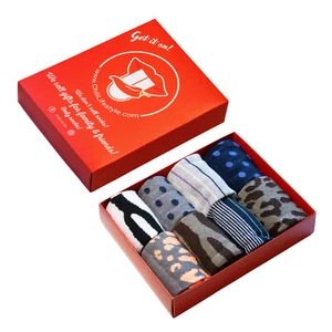 Socken Geschenkbox Lady 8 Paar Damen Baumwolle Weichbund Chili Lifestyle - Bild 1 von 6
