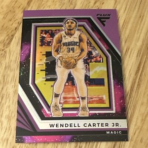 Wendell Carter Jr 2022-23 Flux Basketball #86 Purple Prizm 56/75-Orlando Magic 