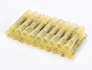 AWG 12-10 Waterproof Heat Shrink Butt Wire Connectors Insulated Cable Crimp 40pc - Picture 1 of 4